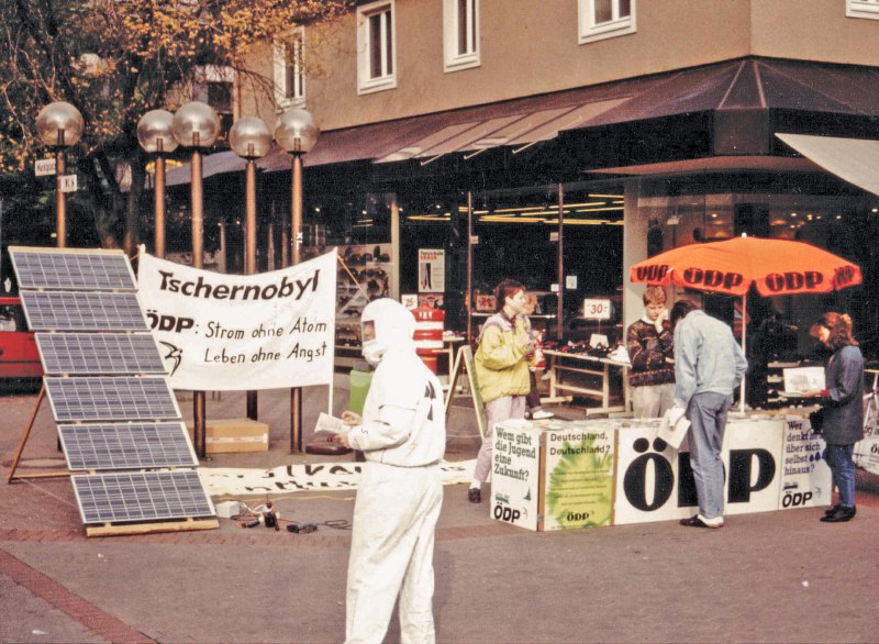 Kynast Stand ÖDP Atom Aktion