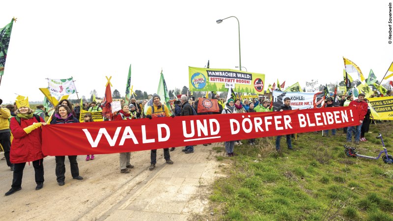 Demo Sauerwein Wald und Dörfer bleiben