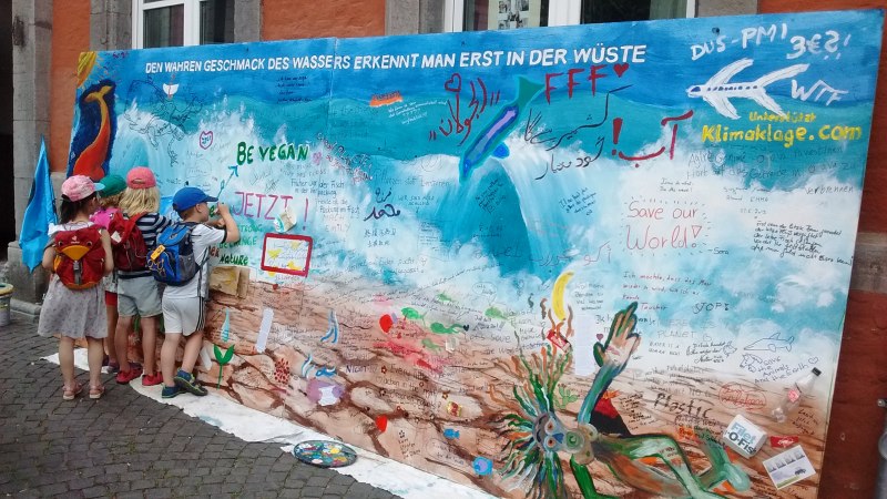 Klima Malaktion Kinder