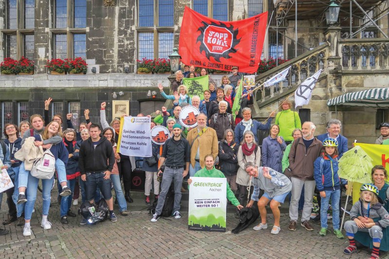 Demo Klimanotstand Aachen